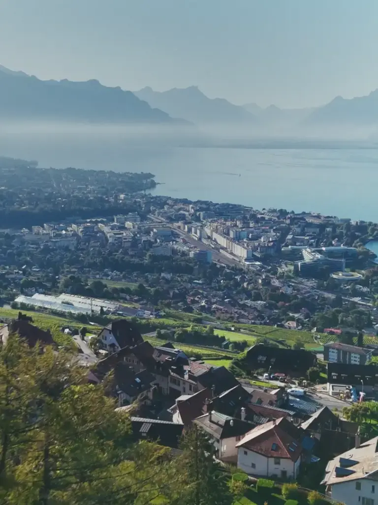 Vue d'un projet immobilier Norwood sur l'arc lémanique